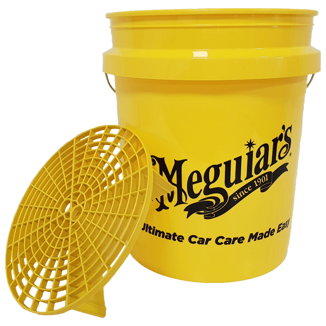 Professional Wash Bucket with Grit Guard - Yellow