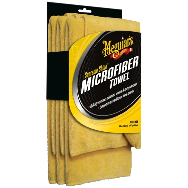 Supreme Shine Microfiber Towels (3-pack)