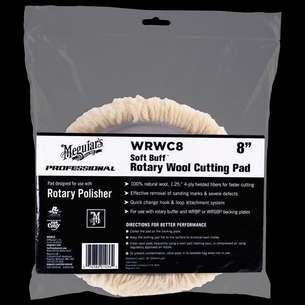 Soft Buff Rotary Wool Cutting Pad (WRWC8) 2