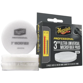 Professional Ultra Universal Microfiber Pads - 3 inch (3-Pack)