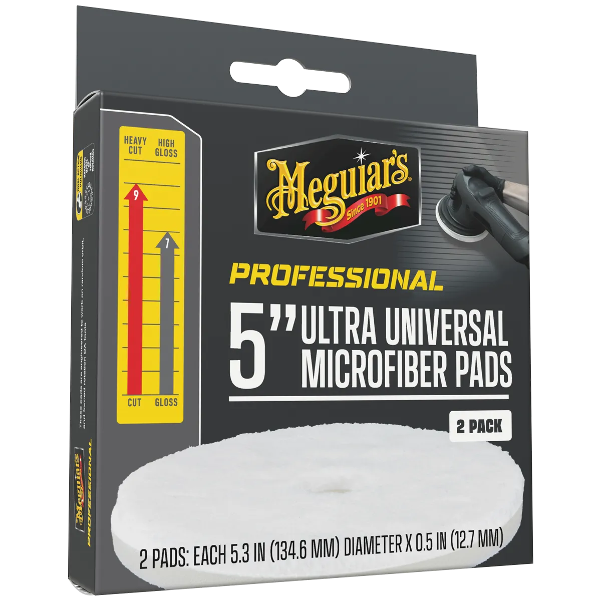 Professional Ultra Universal Microfiber Pads – 5 inch (2-Pack) - obrazek 2