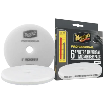 Professional Ultra Universal Microfiber Pads – 6 inch (2-Pack)